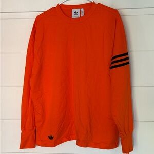 Adidas Vibrant Orange Tee, Men’s M